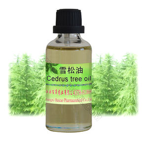 8007-20-3 Aceite de hoja de cedro a granel Aceite esencial de madera de cedro SPA Masaje Sauna Aceite de fragancia de aromaterapia líquido - Product Image 1