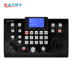 KATO RS485/232 V isca over IP PTZ Camera joystick Keyboard Controller for broadcasting KT-510C