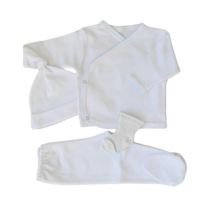 3 piezas recién nacido Essentials bebé niño acogedor canastilla conjunto de regalo 0-3 meses ropa de marca Unisex lindo bebé niño ropa conjunto de regalo - Product Image 2