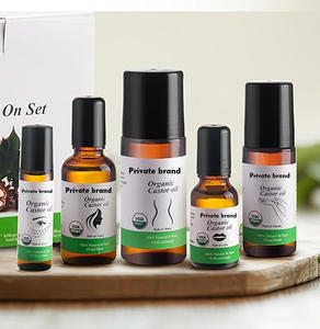Fornecedor De Óleo De Rícino Venda Direta Preço De Atacado A Frio Pressionado <span class=keywords><strong>Castor</strong></span> <span class=keywords><strong>Oil</strong></span> Roll on Set para Corpo Cabelo Pele Lip Sobrancelha Cuidado - Product Image 1