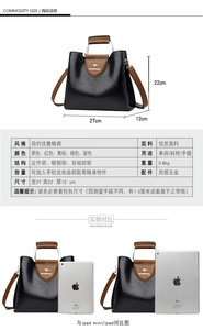 Bolsos cruzados de diseño de moda, bolsos de hombro de cuero PU de alta calidad, bolsos de mano casuales de lujo para mujer - Product Image 6