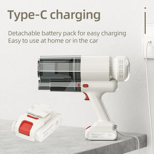 Nouvel <span class=keywords><strong>aspirateur</strong></span>-balai 3 en 1 portable rechargeable sans fil de type C pour la maison avec sac - Product Image 4