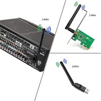 Antenne Wi-Fi omnidirectionnelle 2,4 GHz 4,05 dBi en caoutchouc, petite antenne bâton pour routeur sans fil extérieur