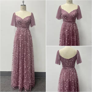 Женские вечерние платья с коротким рукавом - Product Image 6