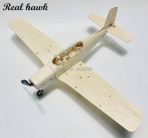 Kit de Mini <span class=keywords><strong>avion</strong></span> RC <span class=keywords><strong>en</strong></span> bois, modèle T34, polsa découpé au Laser, pour construction de maquettes, dernière nouveauté - Product Image 2