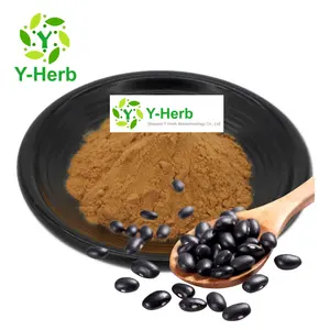 Factory Price Dried Hei Dou Powder 10:1 Hull Black Soy Bean Extract Powder 10:1 Hei Dou/Black Bean/Soybean Extract