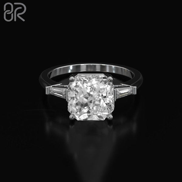 14K Oro + Laboratorio crecido Diamante