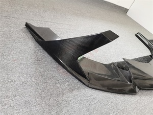 Aileron de pare-chocs avant en Fiber de carbone de style V pour <span class=keywords><strong>Lamborghini</strong></span> <span class=keywords><strong>Aventador</strong></span> LP700 LP720 mise à niveau lèvre avant en Fiber de carbone - Product Image 3