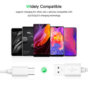 Câble USB Type C 50cm 1M 2M Câble de charge pour <span class=keywords><strong>Huawei</strong></span> P40 <span class=keywords><strong>P30</strong></span> pour Samsung S20 S10 S9 pour Xiaomi Note 8 8T <span class=keywords><strong>Pro</strong></span> Ordinateur Écouteur - Product Image 5