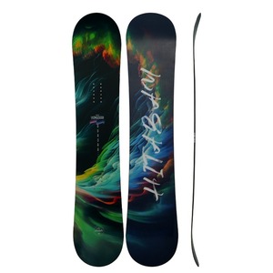<span class=keywords><strong>Snowboard</strong></span> tout-terrain avec renfort en bande de carbone, <span class=keywords><strong>snowboard</strong></span> à noyau en bois cambré pour les skieurs débutants à intermédiaires - Product Image 1
