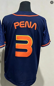 Nouveau Maillot de <span class=keywords><strong>Baseball</strong></span> 2026 pour Hommes – Broderie 27 ALTUVE, 44 ALVEREZ, 2 BREGMAN, 3 PENA – Vente en Gros et Livraison Directe - Product Image 2
