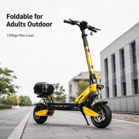 Nouvelle arrivée entrepôt UE/US : Trottinette électrique pliable G2MASTER 48V 13Ah avec pneus tout-terrain de 11 pouces et boîte arrière pour usage quotidien