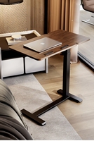 Table de salle à manger d'hôpital en panneaux de bois modernes, durables et écologiques, avec bureau de jeu réglable sur pied et cadre en fer, pour usage commercial