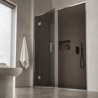 Verre flotté trempé teinté bronze brun 4mm 5mm 6mm 8mm 10mm certifié CE SGCC pour fenêtres, murs-rideaux, façades de bâtiments, sur mesure