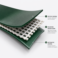 Bâche en PVC robuste résistante aux UV pour le stockage agricole des céréales, la couverture du foin et le revêtement des bassins aquacoles