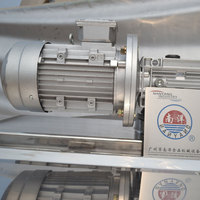 Machines industrielles de traitement des aliments 500l Chauffage à la vapeur et au gaz Bouilloire à double couche inclinée pour sauce d'assaisonnement Marmite