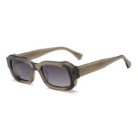 Lunettes de soleil polarisées TAC à monture épaisse de 10 mm, dégradées, carrées, en acétate, pour hommes, idéales pour la conduite et les activités de plein air – Collection 2026