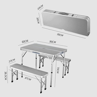 Table de camping portable pour patio extérieur HOMFUL Table de camping pliante pour pique-nique en plein air