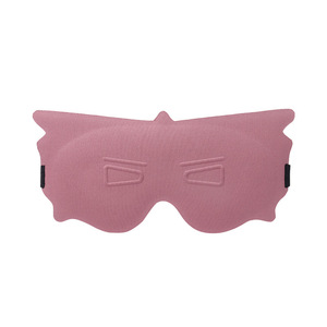 Máscara de ojo para dormir 3D con bloqueo de luz 100%, presión ocular cero, algodón elástico ajustable cómodo, tamaño de viaje OEM, enchufe profundo - Product Image 1