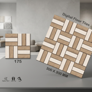 Carreaux de sol en céramique numérique émaillée moderne de style marocain 300x300mm pour intérieur - Product Image 5