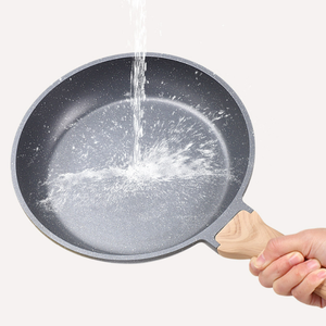 Sartén Antiadherente de <span class=keywords><strong>Aluminio</strong></span> <span class=keywords><strong>Fundido</strong></span> SENSARTE, Revestimiento Cerámico Blanco, Sartén para Omelets de 1-2L, Utensilios de Cocina Eléctricos Saludables - Product Image 4