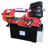 Machine à scier à ruban horizontale miniature pour la découpe des métaux, fournie directement par l'usine, modèle DS-712 DS-712V, moteur 750W, prix compétitif