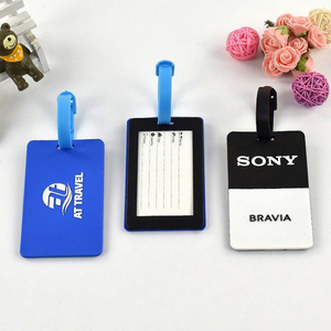 Étiquette de bagage personnalisée en gros pour valise de voyage avec logo, texte et nom sur mesure - Product Image 3