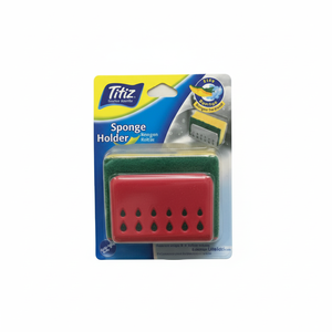 Spugna e gruccia per pulire per organizzare i tuoi prodotti per la pulizia della cucina - Product Image 1