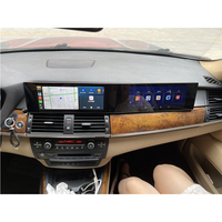 Moniteur de voiture Android GPS DSP sans fil 21 pouces à double écran pour BMW X6 E71 X5 E70 F16 2014-2018 avec 1 an de garantie