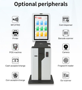 Crtly 27inch Crypto ATM tiền mặt <span class=keywords><strong>Dispenser</strong></span> chấp nhận tiền gửi tiền tệ trao đổi máy tự dịch vụ màn hình cảm ứng hóa đơn thanh toán kiốt - Product Image 2