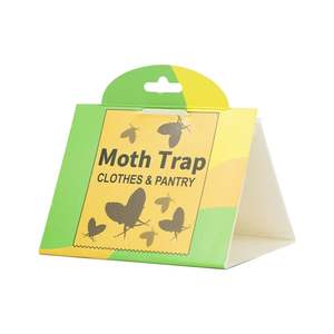 Pièges à mites de garde-manger personnalisables avec phéromones, outil adhésif collant pour <span class=keywords><strong>laine</strong></span>, placard, tapis, nourriture et armoire - Product Image 1
