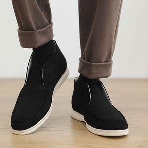 New Men's Casual Shoes Oxford Lace-up Soft-soled Japanese Retro Breathable Board Shoes <b>Matte</b> Trendy Shoes 8301 - Product Image 6