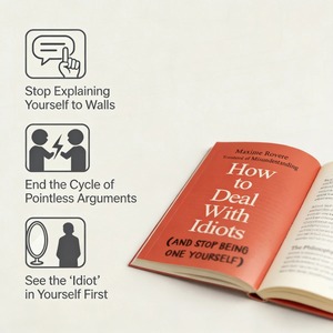 Cómo lidiar con idiotas (y dejar de ser uno de ellos) por Maxime Rovere - Libro sobre autoayuda y habilidades de comunicación - Product Image 3