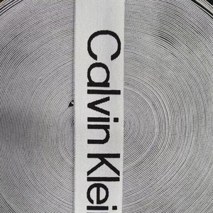 Tùy chỉnh <span class=keywords><strong>Jacquard</strong></span> Nylon vải rộng 4mm Xương Cá Phong Cách vải cho may cao tenacity thêu ren với in logo - Product Image 1