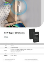 Ultra Mince Mini Pliable 65W Type C Universel Charge Rapide Adaptateur Secteur Gan Mur Pd Chargeur pour Anker Ordinateur Portable Iphone 16 17 PRO