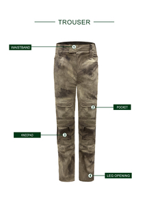 Vêtements de chasse camouflage d'été haute performance, uniforme tactique camouflage - Product Image 3