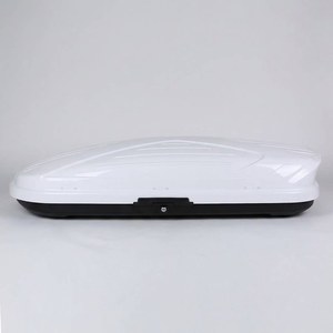Boîte de toit de voiture DH étanche en ABS+PC, verrouillable, simple face, taille personnalisée, grande capacité 500L-600L, adaptable universellement aux SUV - Product Image 4