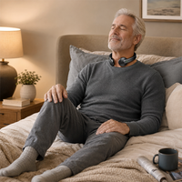 Masseur cervical électrique ergonomique populaire à suspendre autour du cou, multi-modes, pour les voyages