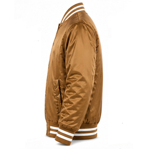 2026 Customized New Best Top Quality Custom Satin <b>Jackets</b> For <b>Men</b> Polyester Material Satin <b>Jacket</b> Satin Bomber New Style <b>Jacket</b> - Product Image 6