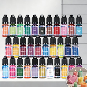 Colorante Líquido Concentrado para Velas en 36 Colores, Pigmento Vibrante No Tóxico para Cera de Soja, Cera de Parafina, Suministros para Hacer Velas DIY - Product Image 2
