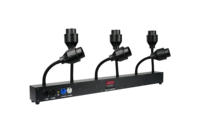 6 Focos LED de 10w Blanco Cálido, DMX512, Luces de Escenario, Luces para DJ, Luces de Discoteca, Luces para Fiestas, Equipos de Iluminación para Eventos de Hotel