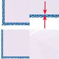 Papier de certificat d'entreprise 120GSM-250GSM : filigrane blanc + fil de sécurité personnalisé + fibres spéciales
