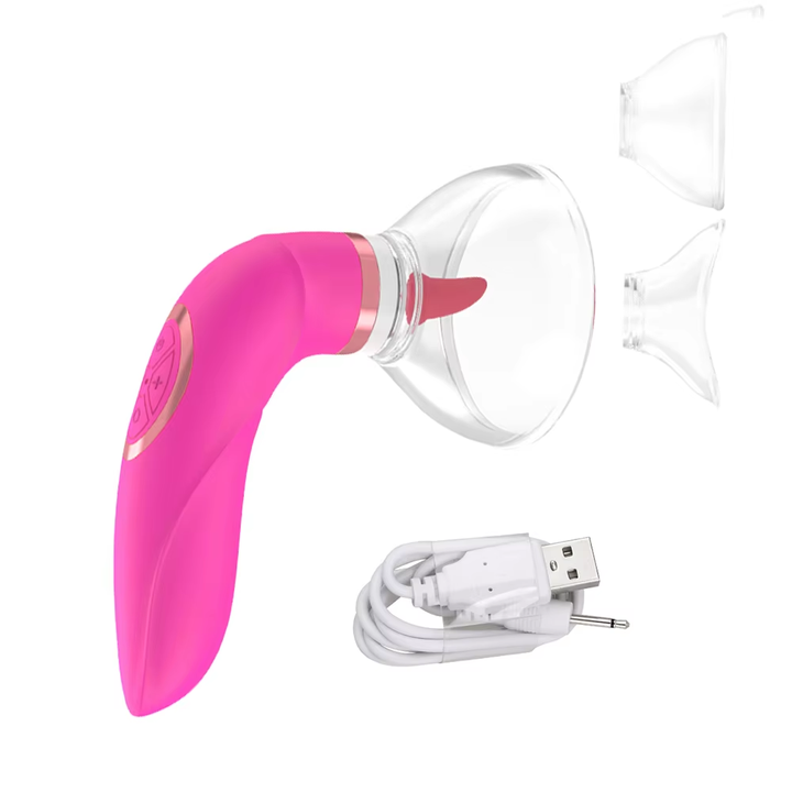 Zunge lecken Saug vibrator Sexspielzeug für Frau Vakuum becher Pumpe  Einatmen Schambein Brust vergrößerung Massage Sauger Pumpe Vibrator