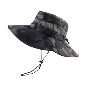 Nouveau chapeau tactique pour homme, camouflage, chapeau de pêcheur, protection solaire avec sangle de menton réglable - Product Image 2