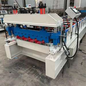 남아프리카 공화국과 짐바브웨 인기있는 강철 금속 686 IBR 프로필 아연 도금 지붕 패널 장경간 지붕 롤 성형 기계 가격 - Product Image 2