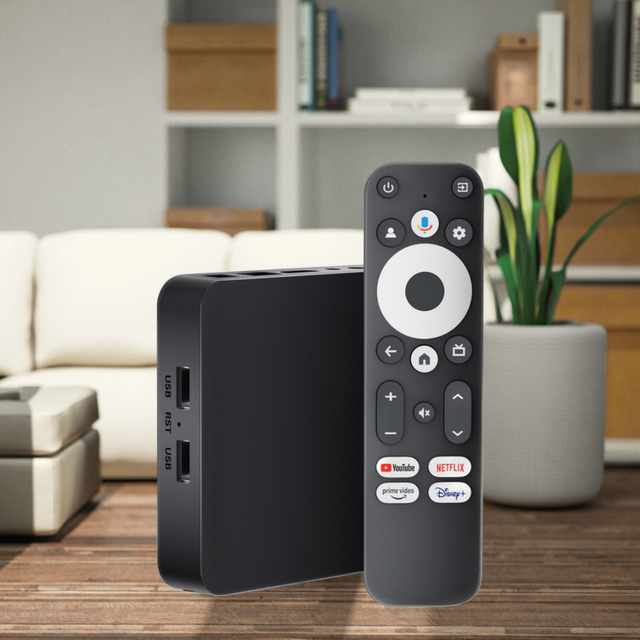 Decolor google Certified Set Top Box with Factory Price Ample Storage 2+32GB Mini Tv Box Os12 Wireless Smart Android Tv Box
