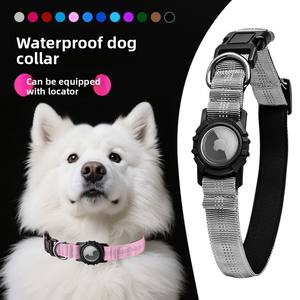 Nuevo <span class=keywords><strong>Collar</strong></span> para Mascotas AirTag 2026, <span class=keywords><strong>Collar</strong></span> Impermeable Antipérdida para Perros y Gatos con Rastreador GPS, Funda Protectora para Apple AirTag - Product Image 1