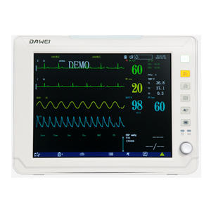 DAWEI Vet <span class=keywords><strong>Monitor</strong></span> De Pressão Arterial <span class=keywords><strong>Monitor</strong></span> De Paciente Veterinário Multiparamétrico - Product Image 2