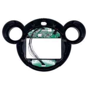 Cadre de Fascias d'autoradio Meihua pour <span class=keywords><strong>Bmw</strong></span> Mini Cooper R56 R60 R51 2007-2014 <span class=keywords><strong>Adaptateur</strong></span> de faisceau de câblage de panneau stéréo 9 pouces Canbus - Product Image 3