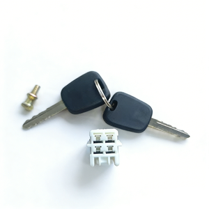 Commutateur d'allumage avec 2 clés pour Aygo Peugeot 107 Citroën C1 WP N0502200 N0501412 Ensemble de cylindre de serrure de contact pour voiture - Product Image 4